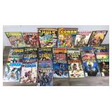 Lot of 29 Marvel Collectible Comic Books - 28 Conan and 1 The Rampaging Hulk