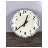 Vintage National Time Electric Wall Mounted Clock