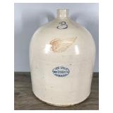 RED WING BEEHIVE 3 GALLON JUG UNION STONEWARE 4" WING