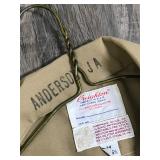 Lot of 5 Military Shirts - Some have Rank, Unit Patches, Names Inside Shirts and Company Names