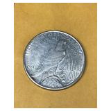 1923D Peace Silver Dollar Coin