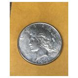 1923D Peace Silver Dollar Coin