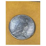 1923S Silver Peace Dollar Coin