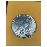 1923D Silver Peace Dollar Coin