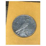 1923D Silver Peace Dollar Coin