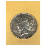 1923 Silver Peace Dollar Coin