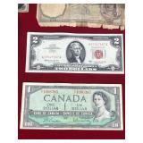 Lot of Collectible Currency - The 100 Note is Fake - See Description for more info