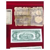 Lot of Collectible Currency - The 100 Note is Fake - See Description for more info