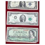Lot of Collectible Currency - The 100 Note is Fake - See Description for more info