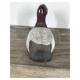 Red Head Duck Decoy Signed by Artist