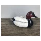 Canvas Back Drake Wood Duck Decoy Signed by Artist