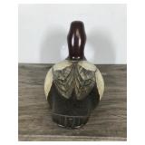 Red Head Collectible Wood Duck Decoy with Signature on bottom