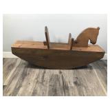 Kids Wood Rocking Horse