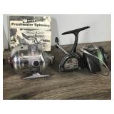 Lot of 8 Vintage Fishing Reels and 2  - See description for more info