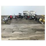 Lot of 8 Vintage Fishing Reels and 2  - See description for more info