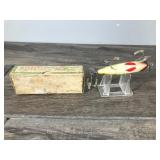 Vintage Creek Chub Injured Minnow Fishing Lure in Original Box