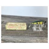 Vintage Creek Chub Injured Minnow Fishing Lure in Original Box