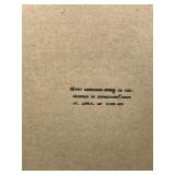 Large 1997 Budweiser King of Beers Framed Mirror Picture with Deer, Pheasants and Ducks