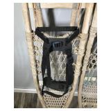 Set of Vintage Wooden Snow Shoes with Newer Boot Straps