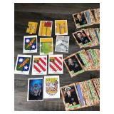 Lot of Collectible Trading Cards / Football - Baseball - Baseball Puzzle Cards - Desert Storm and Teenage Mutant Ninja Turtles