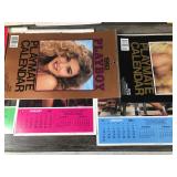 Lot of 21 Playboy Calendars and 1 Catalog