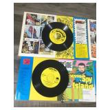 Lot of 6 Collectible Comic and Record Sets (45rpm) - Batman - GI Joe - Spider-Man - Fantastic Four - Captain America