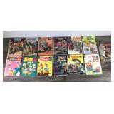 Lot of 13 Collectible Gold Key Comic Books - 12 centers to 35 centers  - Turok - Brothers of the Spear - The Twilight Zone - Uncle Scrooge - Tarzan of the Apes - Walt Disneys Comics & Stories - Ripley