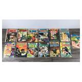 Lot of 13 Collectible DC Comic Books  - 12 centers to 60 centers