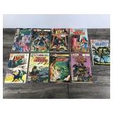 Lot of 9 Collectible Charlton Group Comics - 20 centers to 35 centers