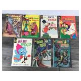 Lot of 7 Collectible Whitman Comic Books - 15 centers to 30 centers
