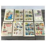Lot of 8 Collectible Comic Books - 10 centers to 20 centers