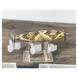 Lot of 7 Collectible Custom Made Fishing Lures with Artists Signature on the Bottom