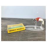 Collectible Brook’s Double-O Fishing Lure in Original Box
