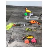 Lot of 10 Collectible Fishing Lures
