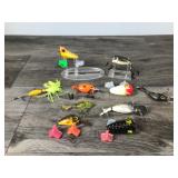Lot of 10 Collectible Fishing Lures