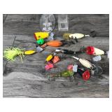 Lot of 10 Collectible Fishing Lures
