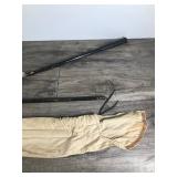 Vintage Fold Out Fishing Net with 2 Handles for Extra Length