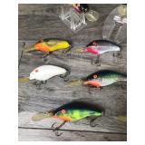 Lot of 10 Fishing Lures