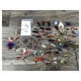 Large Lot of Fly Fishing Lures