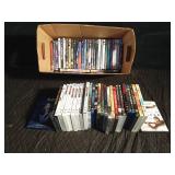 Lot of DVDs including the set of The Bug Bang Theory