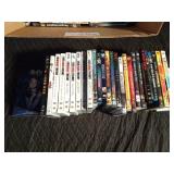 Lot of DVDs including the set of The Bug Bang Theory