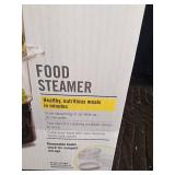 New food steamer in the original box
