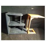 3 Tier shelf and bedside table