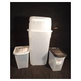 3 Storage containers