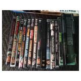 Box of DVDs