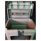 Rubbermaid step stool toolbox
