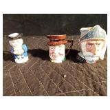 6 Toby mugs