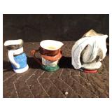6 Toby mugs