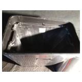 2 flip-top garbage cans