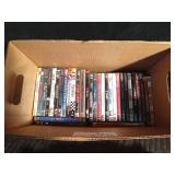 Box of DVDs